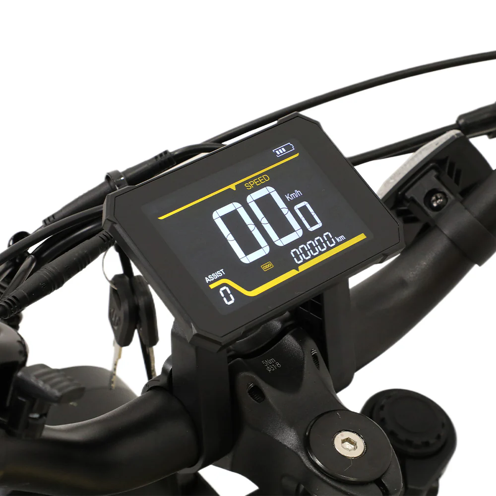 VTT Électrique à Suspension Complète fafrees OneSport W66 500W 20" Fat Bike 648Wh – Image 8