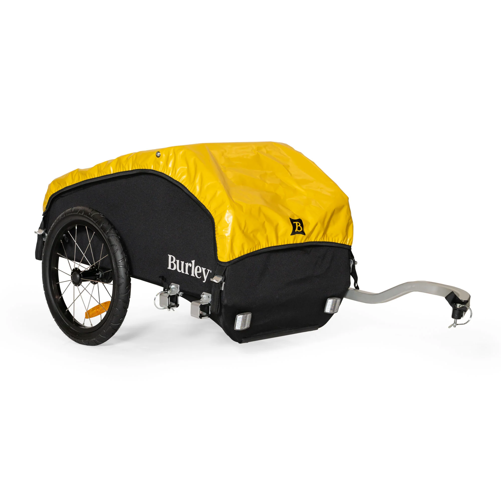 Chariot à vélo Burley Nomad - jaune/noir