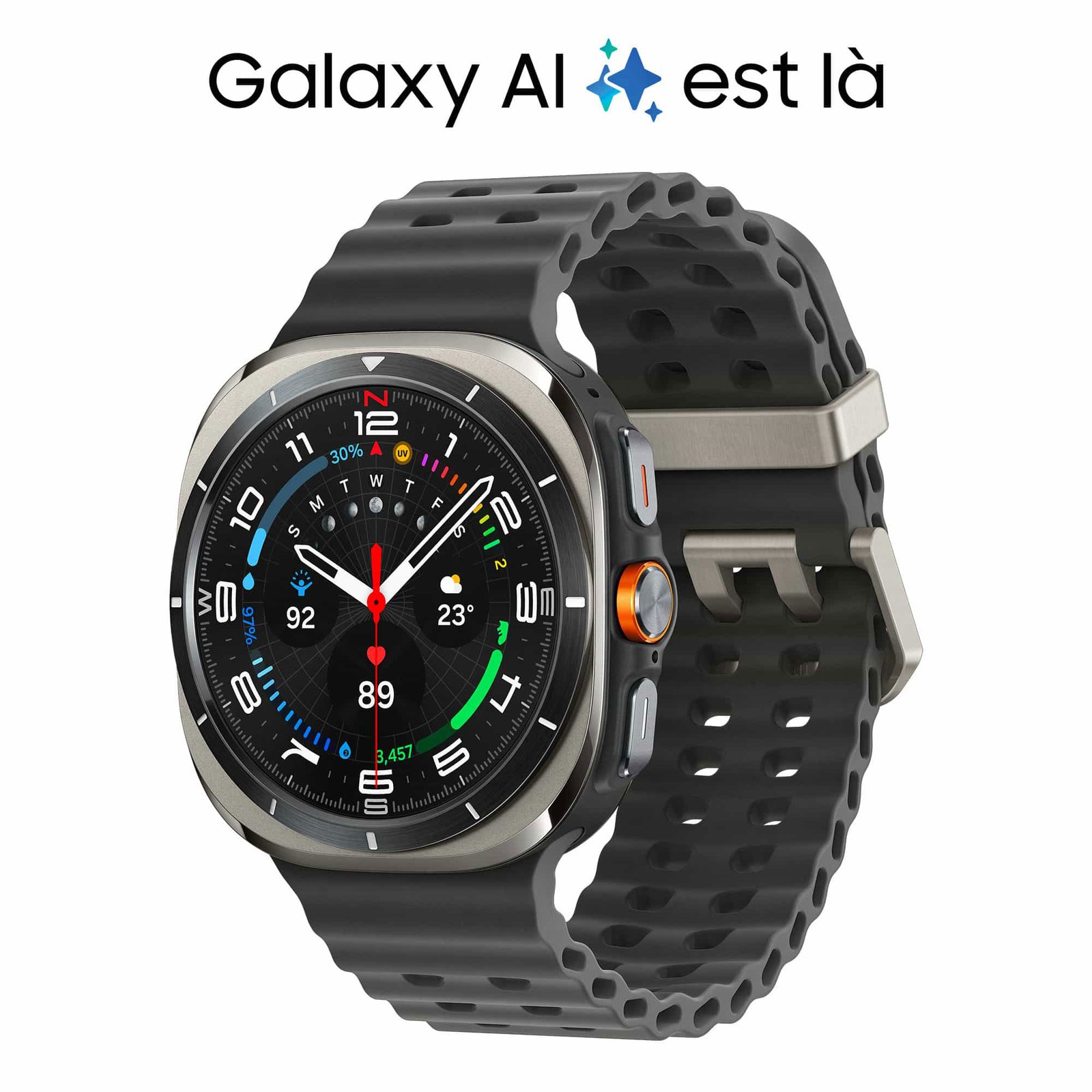 Samsung Galaxy Watch Ultra 4G 47 mm blanc – Image 4