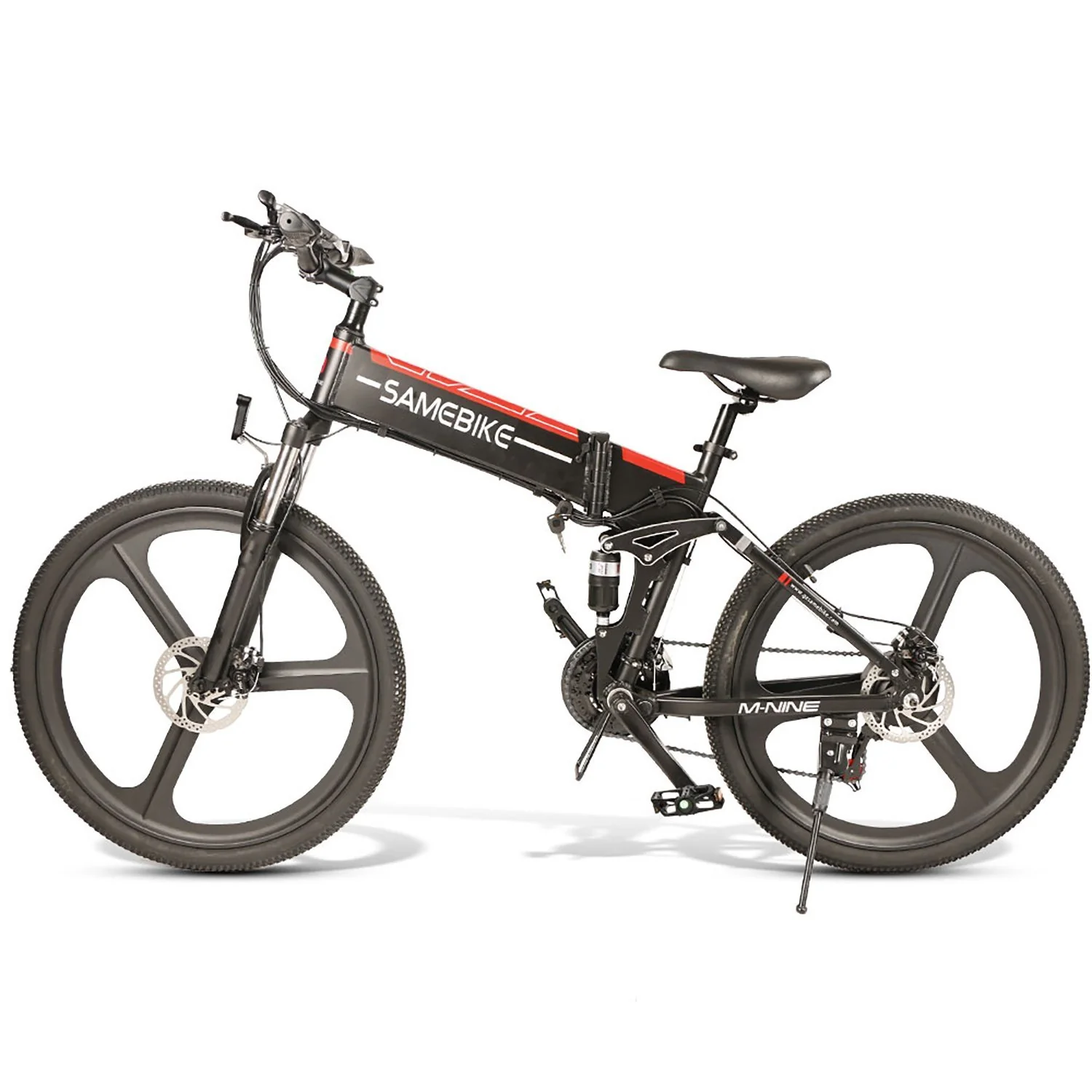 VTT électrique pliable SAMEBIKE LO26-IT 500W Moteur – Image 7