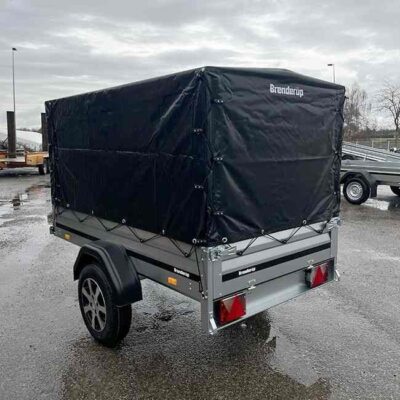 Bâche haute noire 81 cm pour Brenderup 1205 "BLACK EDITION"