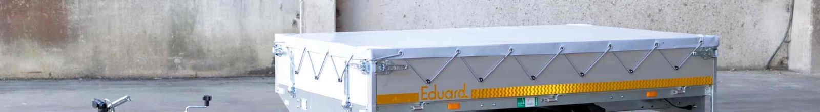 Bâche plate pour Remorque EDUARD 230x145 cm – Image 3